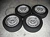 3 sets of wheels for trade ROTA BMW BOTTLE CAP STEELIES-image.jpg