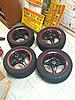 3 sets of wheels for trade ROTA BMW BOTTLE CAP STEELIES-image.jpg